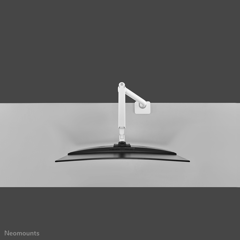 Neomounts DS70S-950WH1 Monitorarm 17-49" - Gasfeder - Topfix - 180°-Stopp